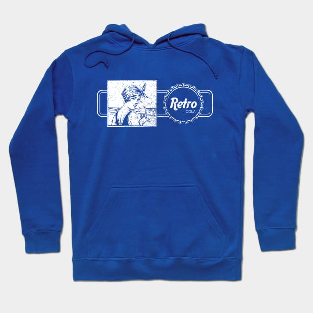 Retro Cola Ad Hoodie by GloopTrekker